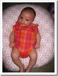 baby on boppy