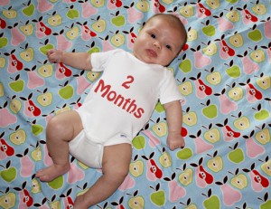 Hannah at 2 months